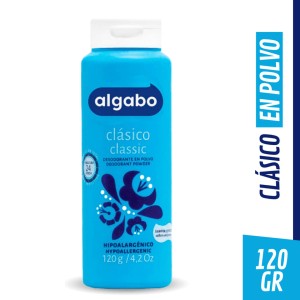 ALGABO TALCO x 120gr CELESTE